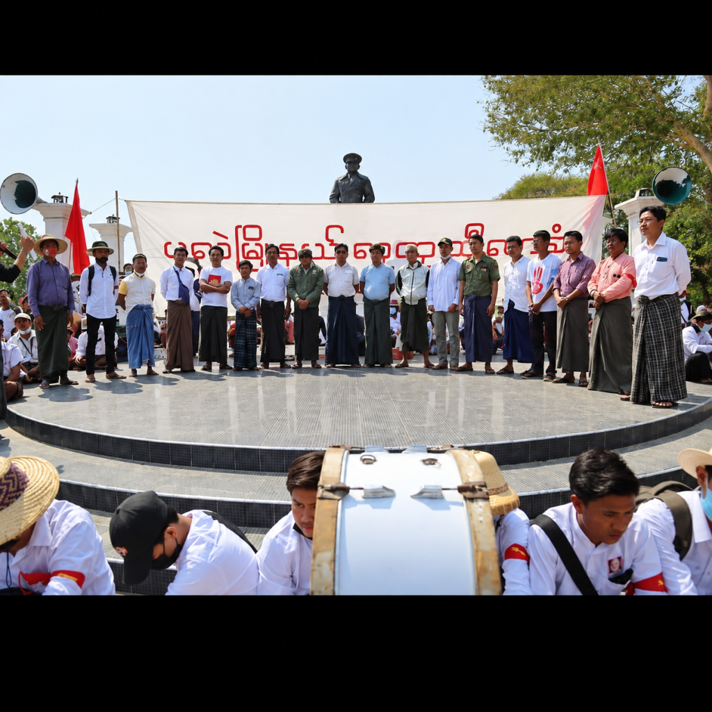 Local Administrative Mechanisms within the resistance movement in Central Burma